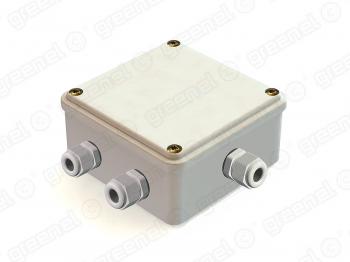 Коробка приборная наружного монтажа, безгалогенная (HF), 100х100х50мм с PG9 IP55 (40шт)