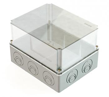 Коробка приборная наружного монтажа, безгалогенная (HF), 240х195х165мм IP44 (4шт)