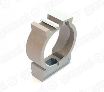 Держатель с фиксатором D25 мм  Пром.упаковка, ТМ GREENEL