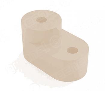 Изолятор угловой для установки нулевой шины на монтажную панель HF (безгалогенный), КЕРАМИЧЕСКИЙ  (100/1500шт), ТМ GREENEL