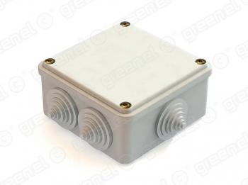 Коробка монтажная наружной установки, безгалогенная (HF), 100х100х50мм IP44 (48шт)
