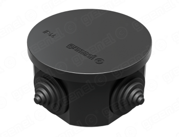 Коробка монтажная наружной установки, безгалогенная (HF), D75х40мм IP44 (60шт)