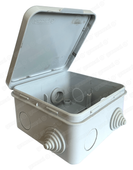 Коробка монтажная наружной установки, безгалогенная (HF), 100х100х50мм IP54 (48шт)